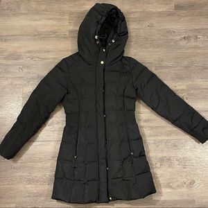 Cole Haan Hooded Down and Feather Jacket